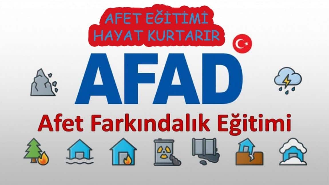 AFETE HAZIRLIK KULÜBÜNDEN ÖĞRENCİLERİMİZE AFETE HAZIRLIK SEMİNERİ VERİLDİ
